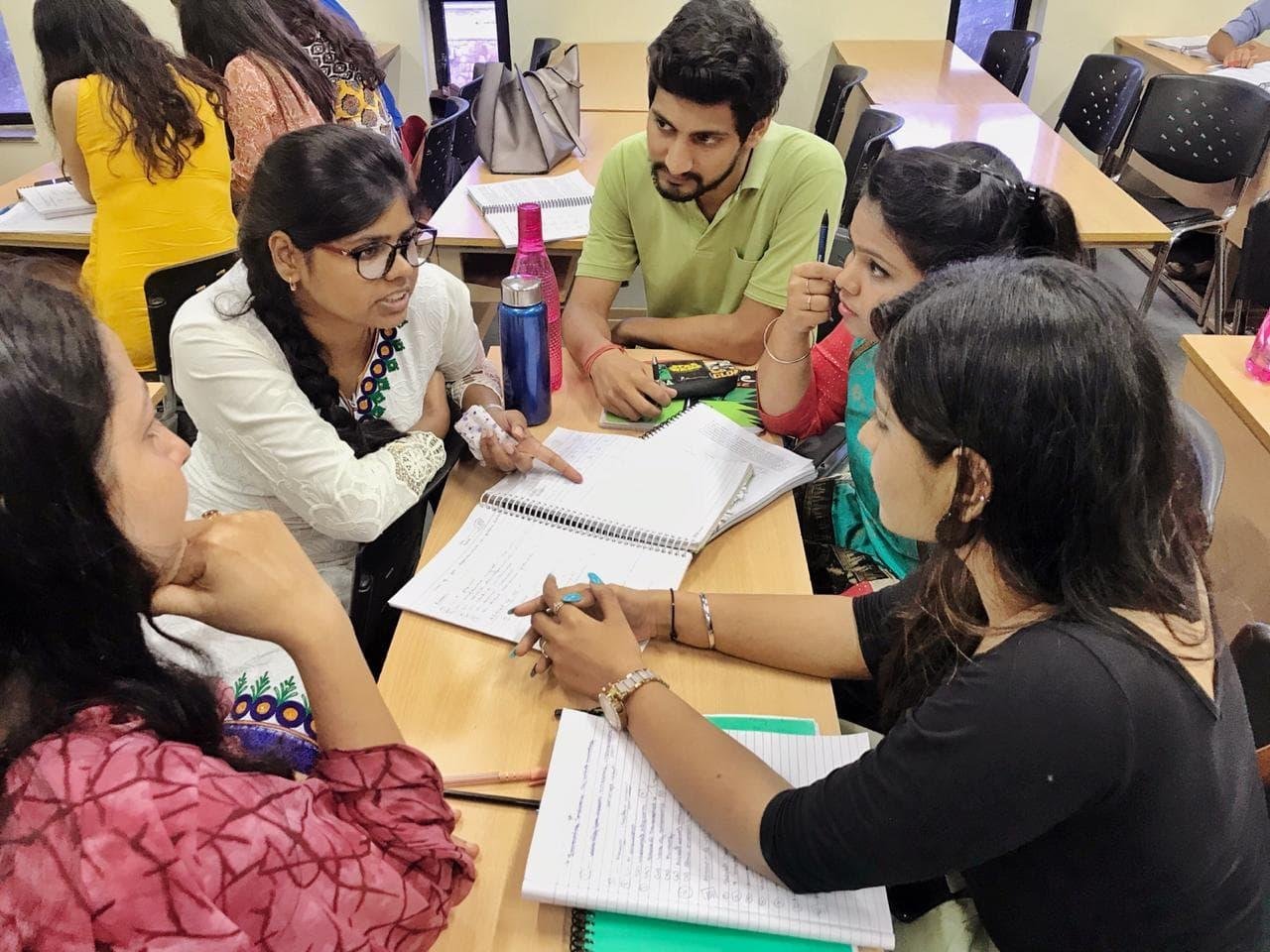 Students learning at Radiant Education Guru