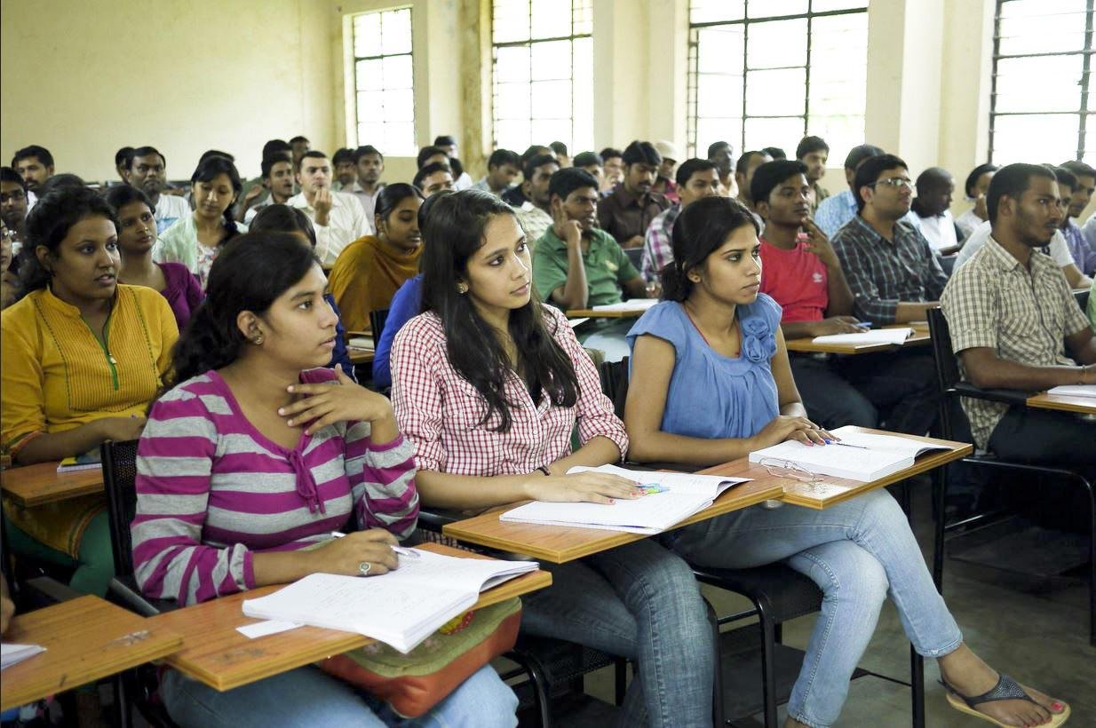 Students learning
